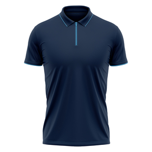 T-shirts décontractés pour hommes en polyester/coton, de qualité supérieure à prix abordable, couleur unie, respirants, séchage rapide, coupe ajustée, manches courtes, logo personnalisé - Product Image 6