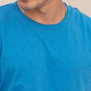 เสื้อยืดคอกลมพิมพ์ลายผ้าฝ้ายโพลีเอสเตอร์ 100% แบบกำหนดเอง ขายส่ง เสื้อยืดโอเวอร์ไซส์ไซส์ใหญ่สำหรับผู้ชาย รับผลิตแบบ OEM ODM - Product Image 2