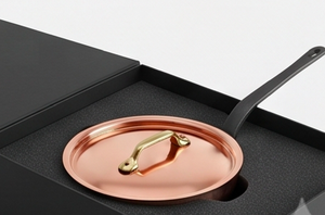 Rose Gold Copper Utensils With Lid And Hammered Design With Metal Handle For Kitchen Hotel Restaurant And Home Use - Product Image 4