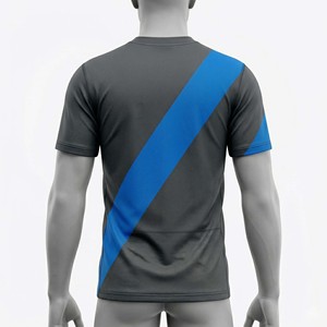 Camiseta Deportiva Personalizada para Hombre, Diseño con Banda, Sublimación, 100% Poliéster, Transpirable - Product Image 3