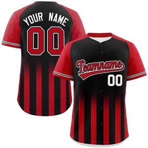 Maillot de baseball unisexe grande taille à la mode, respirant, à séchage rapide, en polyester, avec boutons, personnalisable, idéal pour le sport – Vente chaude - Product Image 2