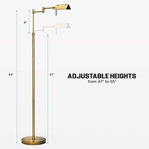 Lampe de sol LED moderne à intensité variable avec température de couleur réglable et télécommande pour l'éclairage du salon et de la chambre - Product Image 3