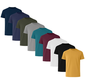 100% Cotton T Shirts Unisex High Quality Men <b>Tshirts</b> Wholesale Plain T Shirts Custom <b>White</b> T-shirts for Men Women Unisex Gymwear - Product Image 1