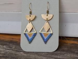 Factory Price Cute Watermelon Beaded <b>Drop</b> Earrings Women's Silver Plated Fashion Jewelry Acrylic Resin Fruit Pattern Style By UO - Product Image 6