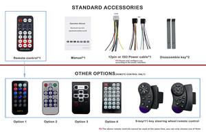 רדיו רכב Hisound 1DIN קצר גוף עם BT, צג LED, 1028IC, נגן MP3, ומשדר FM - Product Image 6