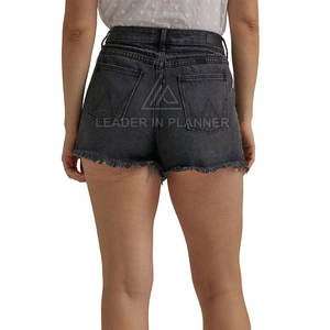 กางเกงยีนส์ขาสั้นผู้หญิงคุณภาพสูงขายดี แฟชั่นเสื้อผ้า กางเกงยีนส์ขาสั้นผู้หญิงใส่สบาย ราคาประหยัด - Product Image 3