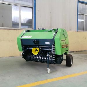 Presse à balles carrées motorisée haute productivité pour ensilage de foin et herbe, avec ensacheuse de balles de foin et garantie d'un an - Product Image 4