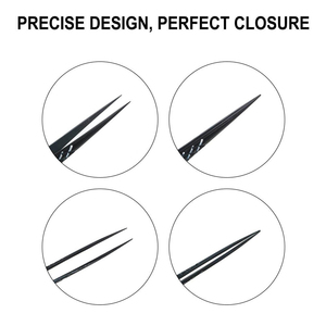 Pinzas para Pestañas de Marca Privada Personalizadas, Pinzas Rectas Hechas a Mano para Extensión de Pestañas Postizas - Product Image 4