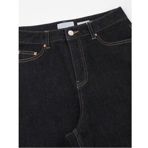 Pantalon en jean vintage à jambe large pour homme en polyester/coton, qualité supérieure, résistant à la décoloration, brodé, idéal pour l'été – Vente en gros - Product Image 4