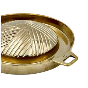 กระทะ mookata ทองเหลือง #11 (30ซม.) จากประเทศไทยกระทะบาร์บีคิวระดับพรีเมี่ยมทำมือสินค้าขายดีจากโรงงานประเทศไทย - Product Image 2