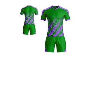 Tenue de sport d'automne très vendue : uniforme de football pour l'entraînement estival, 100 % polyester respirant, technique de découpe automatisée - Product Image 4