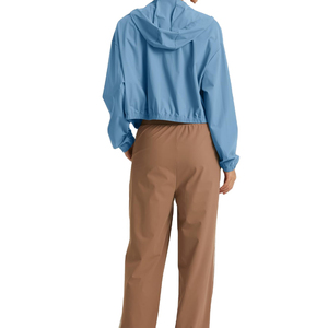 Chaqueta de yoga sin costuras de elastano para mujer con cremallera completa, ropa deportiva de compresión con logo frontal - Ropa deportiva al por mayor - Product Image 5