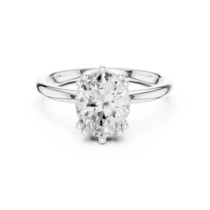 แหวนแต่งงานครบรอบแต่งงาน Aries Jewel Classic ประดับเพชรทรงรี 2 กะรัต E VVS VS เพชรเลี้ยงในห้องปฏิบัติการ ตัวเรือนทองคำแท้ 14K - Product Image 6