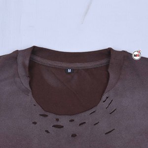 เสื้อยืดสตรีทแวร์แขนยาวแฟชั่นคนเมืองไซส์ใหญ่พิมพ์โลโก้ตามสั่ง คุณภาพสูง ระบายอากาศได้ดี ไซส์พลัส ดีไซน์แบบทำเก่าหลายชั้น สำหรับผู้ชาย - Product Image 6