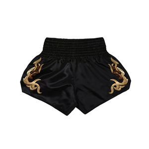 Pantalones Cortos de Boxeo Tailandés Personalizados al por Mayor, Ropa de Combate Muay Thai de Satén Premium con Marca y Empaque Personalizados - Product Image 2