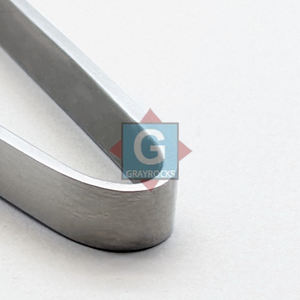 Pince à épiler miniatures en acier inoxydable de qualité industrielle, 6,5 cm, outils de précision pour petits flacons et composants délicats - Product Image 5