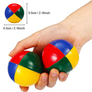 Pelota de malabarismo hecha con el mejor material, tela suave, para entrenamiento y actividades divertidas al aire libre. - Product Image 2