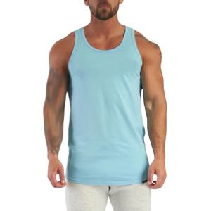 Nouveau Débardeur de Sport en Coton Uni Extensible pour Homme – Idéal Fitness, Exercice, Entraînement de Basketball en Extérieur - Product Image 6