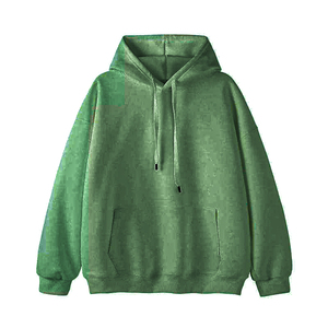 Sweat à capuche pour homme, design tendance délavé à l'acide, haute qualité, 100% coton, personnalisable, manches longues, avec poche, respirant - Product Image 6