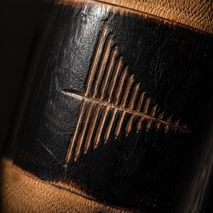 Hand Carved Wooden <b>Mug</b> Engraved <b>Tree</b> Design Polished Brown Handle Cup for Gift and Home Decor - Product Image 4