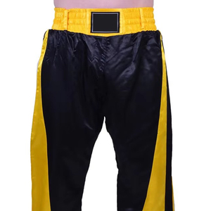 กางเกงมวยคุณภาพสูงขายส่งใหม่สำหรับผู้ชาย และชุดศิลปะการต่อสู้พร้อมโลโก้สั่งทำ กางเกงคาราเต้ กางเกงมวย ราคาถูก - Product Image 6