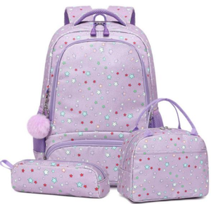 Sac à dos en toile crème personnalisé avec impression en relief et accents en cuir véritable marron, design minimaliste, usage quotidien, 80g - Product Image 2
