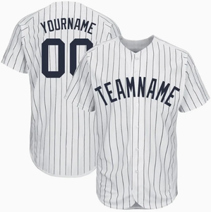 Vêtements de sport personnalisés, logo d'équipe personnalisé, jersey de baseball respirant en polyester - Product Image 3