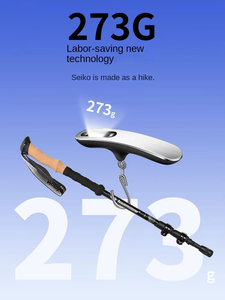 Modern Hiking Stick Outdoor Folding Trekking <b>Pole</b> Telescopic Tourist Walking Stick Crutch Dericsson Ultra-<b>Light</b> Aluminum Alloy - Product Image 5