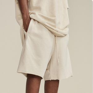 Shorts décontractés pour hommes les plus vendus, 100 % coton, séchage rapide, respirants, taille mi-haute, motif uni, coupe ample, promotion exceptionnelle - Product Image 2