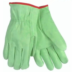 Economy Grade <b>Drivers</b> <b>Gloves</b> with Cowhide Grain Leather Palm Leather Industrial Safety <b>Gloves</b> for Labor and Construction Safety - Product Image 6