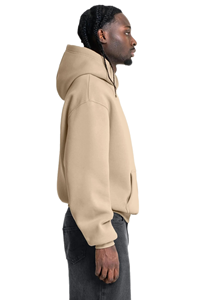 Oversized Men Hoodie Classic Pullover <b>Top</b> Spacious Kangaroo Pocket Adjustable Hood <b>Long</b> <b>Sleeves</b> Relaxed Fit Stylish Modern Look - Product Image 2