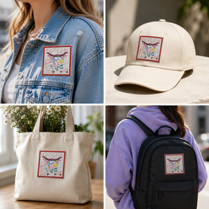 Écussons brodés en feutre non tissé écologiques, badges thermocollants avec logo pour vêtements, chaussures, chapeaux, sacs – Vente en gros directe usine - Product Image 5