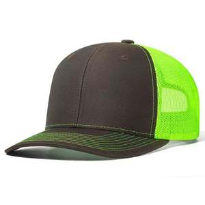 High Quality Custom Embroidered Classic Structured Trucker <b>Hats</b> Bulk 100% Cotton Unisex All-Season Outdoor <b>Caps</b> Made In Pakistan - Product Image 3