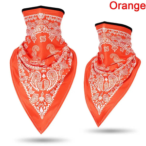 Cotton <b>Bandanas</b> Square Multicolor Paisley Print Silk Screen Printed Custom <b>Design</b> Headwear Scarf for Four Seasons Use - Product Image 5