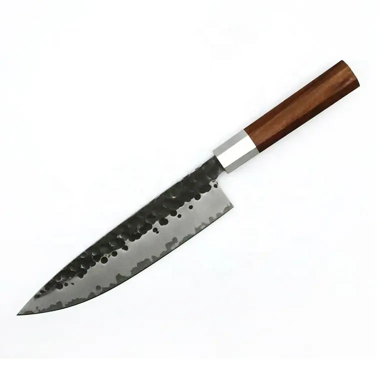 Professional Quality Wood Handle 8 Inch Chef Knife High Carbon 3 Layer Japanese Stainless Steel Kitchen Chef Knives