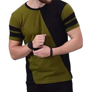 Camisetas de cuello redondo para hombre, fabricantes de camisetas personalizadas para hombre, venta en línea a bajo precio. - Product Image 1