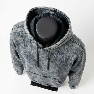 Sweat-shirt à capuche rétro pour homme de qualité supérieure, en polaire chaude, décontracté, style streetwear, pour les acheteurs internationaux - Product Image 5