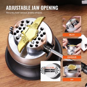 Set di 30 morsetti a sfera da 3 pollici per incisione, strumento di fissaggio con rotazione a 360 gradi, blocco per incisione, attrezzatura per gioielleria - Product Image 6