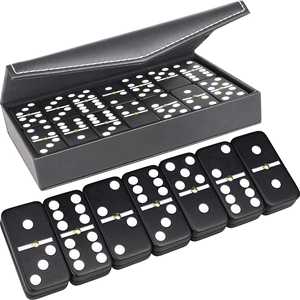 Juego de Dominó de Resina Ecológica de 6 Piezas, Caja con Logotipo Personalizado, Hecho en China - Product Image 3