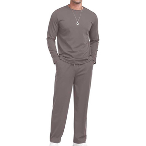 Traje Deportivo para Hombre, Diseño 2 en 1, Transpirable, Ligero, de Poliéster/Algodón, con Forro Polar, Ideal para Entrenamiento en Invierno - Product Image 5