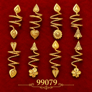 MOLL JEWELLERS แหวนค็อกเทลเคลือบทอง 9K สุดคลาสสิก ประดับด้วยหินคิวบิกเซอร์โคเนียที่สร้างขึ้นในห้องปฏิบัติการ ลายดอกไม้ เครื่องประดับสำหรับผู้หญิง รุ่นที่สาม - Product Image 5