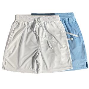 Diseño de logotipo personalizado OEM, pantalones cortos para hombre, pantalones cortos clásicos de verano para hombre, pantalones cortos de malla de secado rápido para hombre, pantalones cortos de baloncesto. - Product Image 1