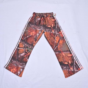 <b>Camouflage</b> Pants Women Mid Waist Elastic Loose Fit Full Length Autumn Print Side Stripe Casual Breathable Polyester Trousers - Product Image 2