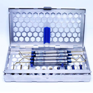 ชุดเครื่องมือผ่าตัดไซนัสแบบเข้าถึงด้านข้าง Akramed Surgical AK-SL-54523 - ด้ามจับตามหลักสรีรศาสตร์ ได้รับการรับรองมาตรฐาน CE ระดับ II สำหรับการใช้งานทางคลินิก แบบ 3 ขากรรไกร - Product Image 1