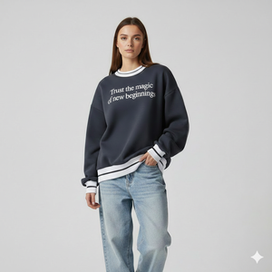 Women Oversized Knitted Mockneck High Quality Winter Pullover Relaxed Fit Casual <b>Top</b> Front Option Made for <b>Long</b> Wear Comfort - Product Image 1
