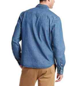 Chemise en jean pour homme de haute qualité, style western, boutons-pression, décontractée, vente en gros - Offre spéciale - Product Image 3