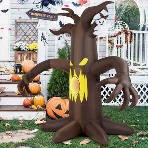 Albero morto gonfiabile di Halloween da 2,4 metri con fantasma, decorazioni festive per esterni e giardino - Product Image 5