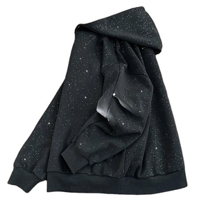 เสื้อสเวตเตอร์มีฮู้ดฮาราจูกุของกาแลคซีมีฮู้ดลำลองมีฮู้ดแนวสตรีทเสื้อผ้าผู้ชาย - Product Image 3