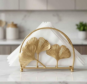 Excelente Porta Servilletas de Latón Dorado, Organizador de Estilo Glamuroso, Accesorio de Escritorio, Porta Pañuelos de Latón, Mejor Precio - Product Image 4