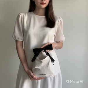 Elegante Bolso Tote de Lona Estilo Bohemio para Mujer con Lazo en el Hombro, Cierre Personalizado, Ligero, Resistente al Agua, para Pedidos al por Mayor - Product Image 6